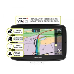 SYSTEME DE NAVIGATION NOMADE 5’’ VIA 52 CARTE EUROPE