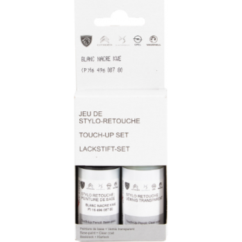 STYLO DE RETOUCHE PEINTURE KWE - BLANC NACRE NACRÉ VERNI (12 ML)